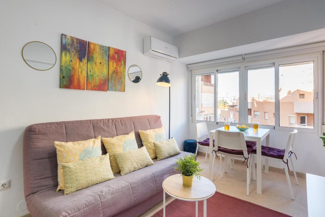 Apartamento Mp6-Cathedral Views Apt Right On The Beach Málaga Exterior foto