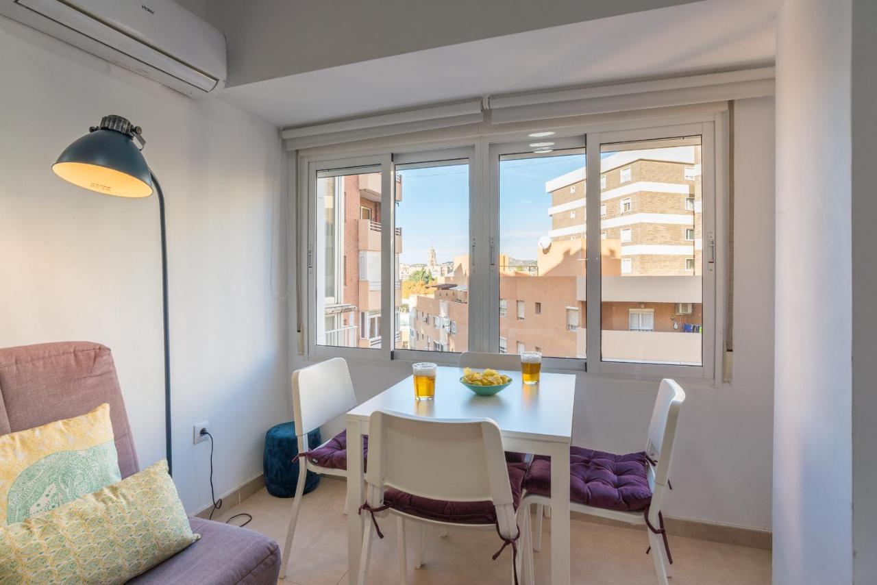 Apartamento Mp6-Cathedral Views Apt Right On The Beach Málaga Exterior foto